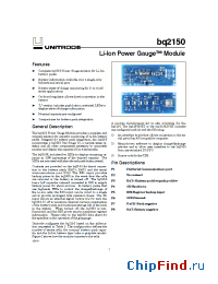 Datasheet BQ2150B- manufacturer TI