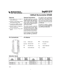 Datasheet BQ4011MA-120N manufacturer TI