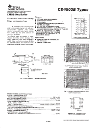 Datasheet CD4503BF3A manufacturer TI