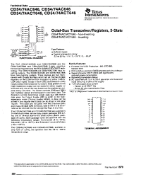 Datasheet CD54-74AC646 manufacturer TI