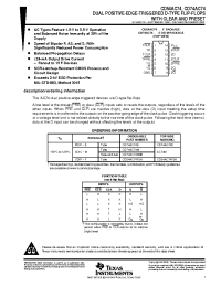 Datasheet CD54AC74 manufacturer TI