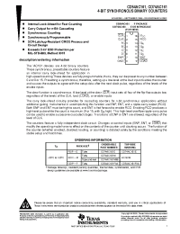 Datasheet CD74AC161M96 manufacturer TI