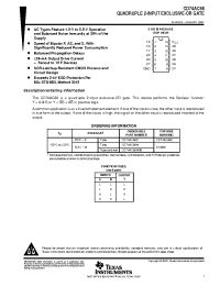 Datasheet CD74AC86M96 manufacturer TI