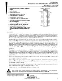 Datasheet CD74FCT646M96 manufacturer TI