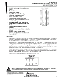 Datasheet CD74FCT821AM96 manufacturer TI