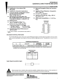 Datasheet CD74HC08QM96Q1 manufacturer TI