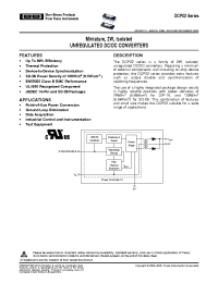 Datasheet DCP020509DPNVA manufacturer TI