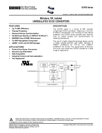 Datasheet DCP021207UNVA производства TI