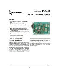 Datasheet EV2012 manufacturer TI