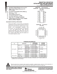Datasheet HCT240 manufacturer TI