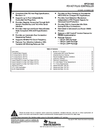 Datasheet HPC3130A manufacturer TI