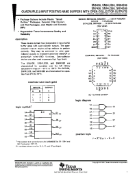 Datasheet JM38510/00303BCA manufacturer TI