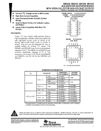 Datasheet JM38510/00801BCA manufacturer TI