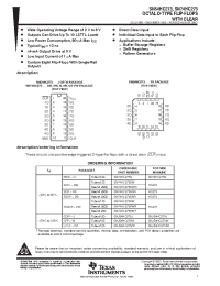 Datasheet JM38510/65601BRA manufacturer TI