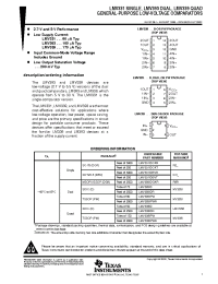 Datasheet LMV339IDR manufacturer TI