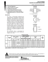 Datasheet mA78L08CLP manufacturer TI