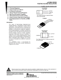 Datasheet mA78M06 manufacturer TI