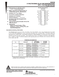 Datasheet MAX208CDWR manufacturer TI