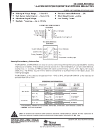 Datasheet MC34063AD manufacturer TI