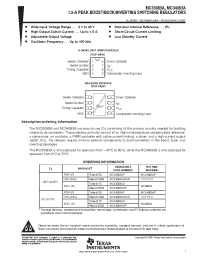 Datasheet MC34063ADRJR manufacturer TI