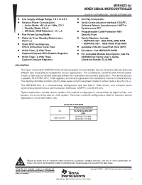 Datasheet MSP430C13X1 manufacturer TI
