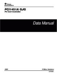 Datasheet PCI1451A manufacturer TI