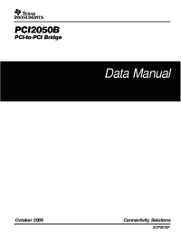 Datasheet PCI2050BPPM manufacturer TI