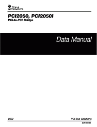 Datasheet PCI2050PDV manufacturer TI