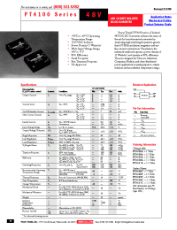 Datasheet PT4102A manufacturer TI