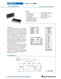 Datasheet PT5801C manufacturer TI