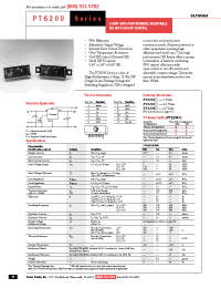 Datasheet PT6202A manufacturer TI