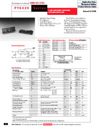 Datasheet PT6424 manufacturer TI