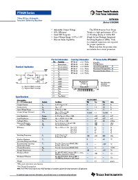 Datasheet PT6424E manufacturer TI
