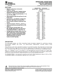 Datasheet SN54ABT16245 manufacturer TI