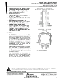 Datasheet SN54ABT2952A manufacturer TI