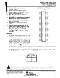 Datasheet SN54ACT16240 manufacturer TI