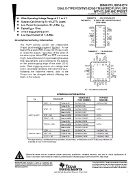 Datasheet SN54HC74 manufacturer TI
