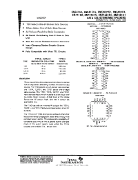 Datasheet SN54LS151FK manufacturer TI