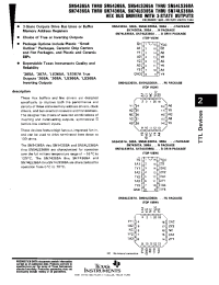 Datasheet SN54LS366A manufacturer TI