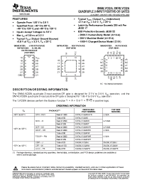 Datasheet SN54LVC32A manufacturer TI