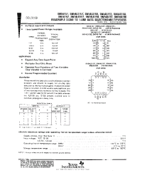 Datasheet SN54S158J manufacturer TI
