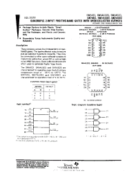 Datasheet SN7403N3 manufacturer TI