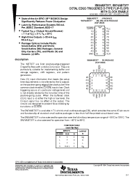 Datasheet SN74ABT377ADW manufacturer TI