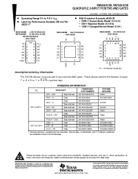 Datasheet SN74AHC08DBLE производства TI