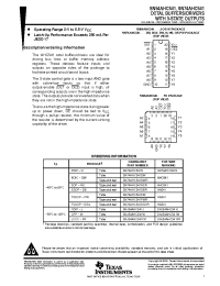 Datasheet SN74AHC541DWR manufacturer TI