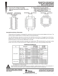 Datasheet SN74AHCT245DBR manufacturer TI