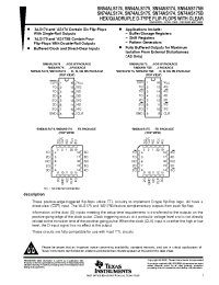 Datasheet SN74ALS174 manufacturer TI