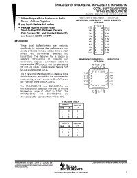 Datasheet SN74ALS241C-1DWR manufacturer TI