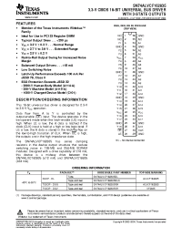 Datasheet SN74ALVCF162835GR manufacturer TI