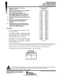Datasheet SN74ALVCH16240 manufacturer TI